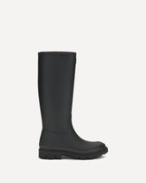 Downpour rubber high Boots - BLACK | Base Blu