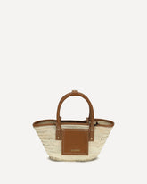 Le Petit Panier Soli Handbag - BROWN | Base Blu