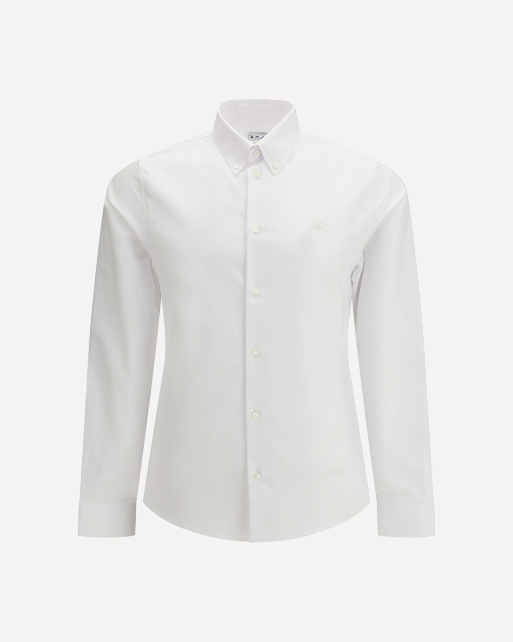 BURBERRY Cotton Oxford Shirt WHITE