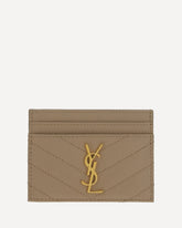 Portacarte in pelle - MARRONE | Base Blu