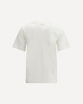 Cotton logo T-shirt - WHITE | Base Blu