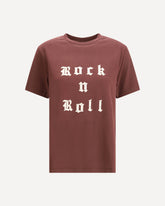 Rock & Roll Rhinestone T-Shirt - BORDEAUX | Base Blu