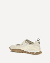 Tyre Ballerinas - CREAM | Base Blu