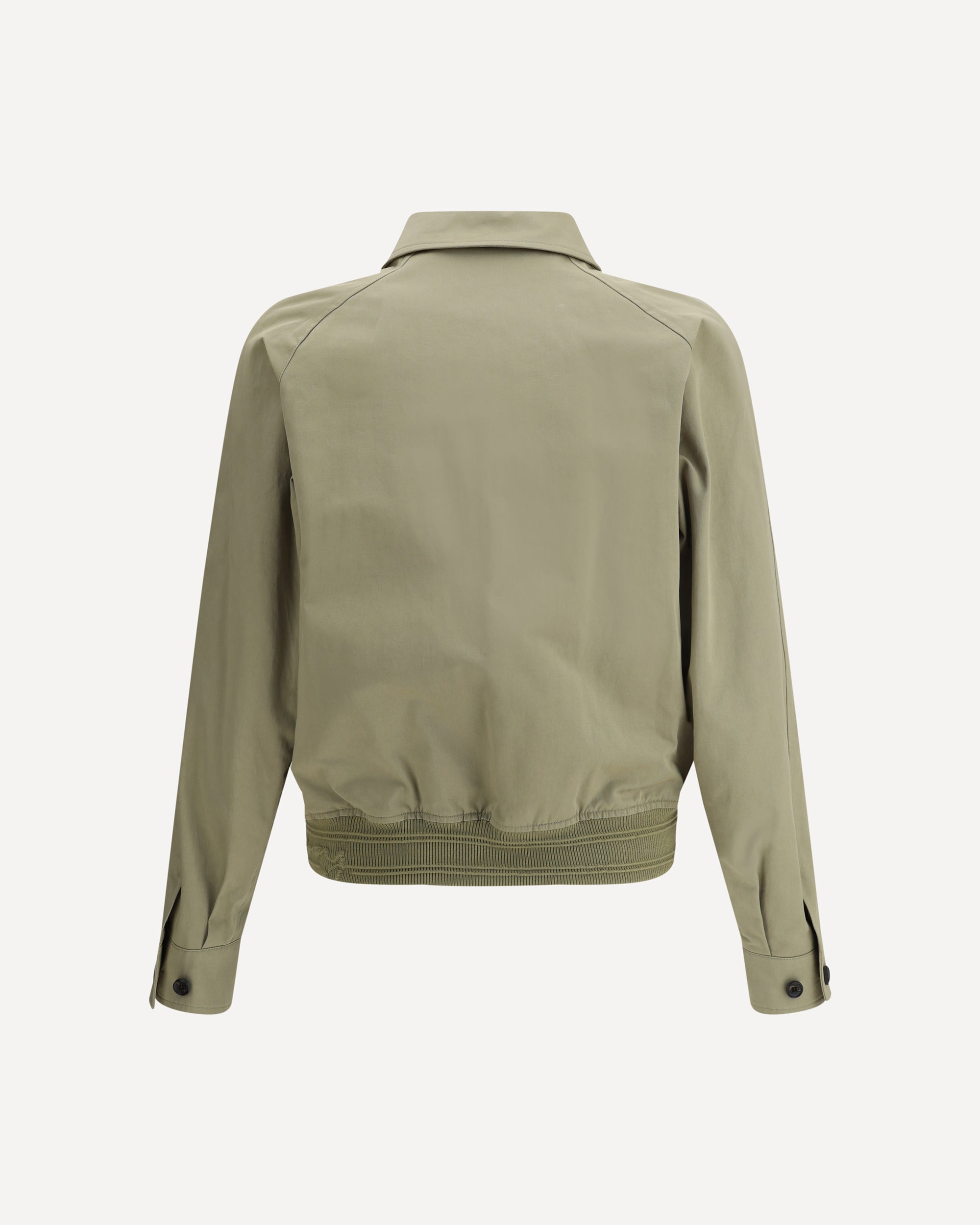 Burberry puttee collar cotton jacket