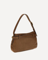 Borsa a Spalla con fibbia - MARRONE | Base Blu