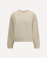 Cotton Sweatshirt - BEIGE | Base Blu