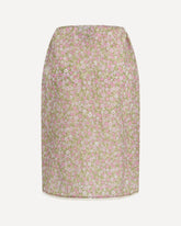 Floral midi Skirt - PINK | Base Blu