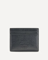 Shiny leather Card Holder - GREY | Base Blu