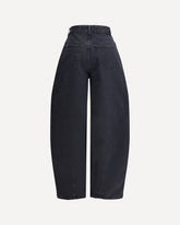 Le de-Nimes oversized Jeans - BLACK | Base Blu