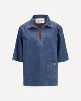 Denim Shirt - BLUE | Base Blu