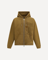 Zip Hoodie - BROWN | Base Blu