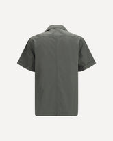 Short-sleeve Shirt with chest pocket - GREY | Base Blu