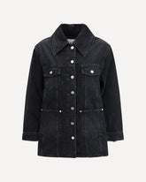 Giacca Washed Denim - NERO | Base Blu