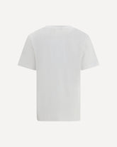 T-shirt in cotone  - BIANCO | Base Blu