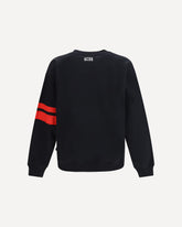 Crewneck Sweatshirt with Band Logo - BLACK | Base Blu