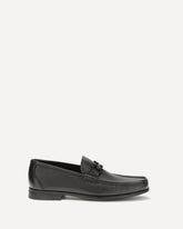 Mocassini con morsetto Gancini - NERO | Base Blu