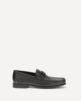 Gancini buckle Loafers - BLACK | Base Blu