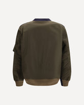 Paneled Sweatshirt - BLUE | Base Blu