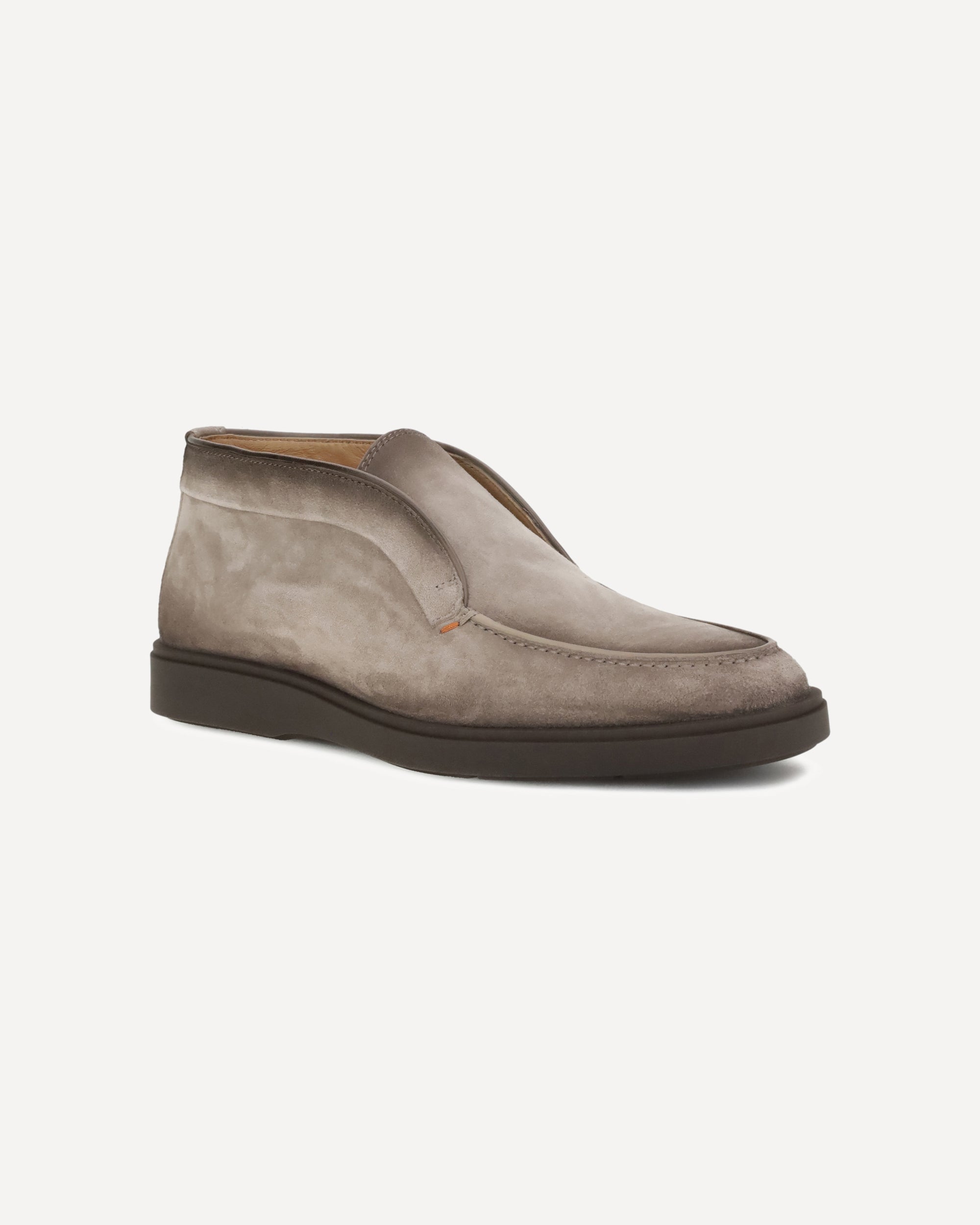 SANTONI Desert Ankle Boots GREY | Base Blu