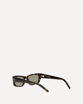 Tortoiseshell Sunglasses with side logo - BROWN | Base Blu