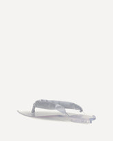 Satin flip-flop Sandals - GREY | Base Blu