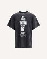 Gradient-print T-shirt - GREY | Base Blu