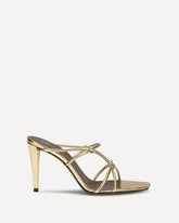 Gz Key Mule 90 Sandals - GOLD | Base Blu