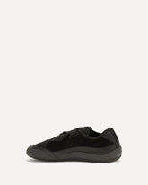 Speedrock leather and mesh Sneakers - BLACK | Base Blu