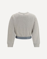 Cropped Sweatshirt - GREY | Base Blu