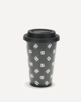 Mug da ufficio in ceramica - NERO | Base Blu