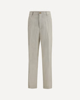 Pants in a linen and cotton - BEIGE | Base Blu