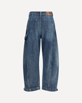 Jeans balloon con zip - BLU | Base Blu