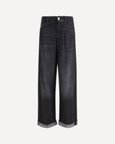 Jeans a gamba dritta - NERO | Base Blu