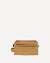 Leather Beauty Case - BEIGE | Base Blu