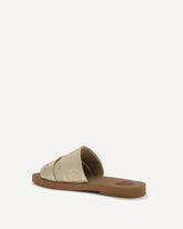 Ciabatte Woody  - ORO | Base Blu