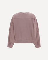 Baby Fox Faded crewneck Sweatshirt - PINK | Base Blu