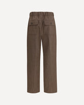 Pantaloni Hateley - MARRONE | Base Blu