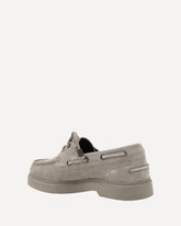 Suede Loafers - GREY | Base Blu