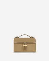 Romy Slim Top Handle Bag - BEIGE | Base Blu