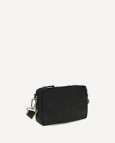 FF monogram fabric Camera Case - BLACK | Base Blu