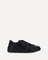 Rockstud Untitled calf leather Sneakers - BLACK | Base Blu