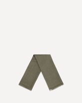 Silk and cashmere Scarf - GREEN | Base Blu