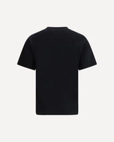 Embroidered logo T-shirt - BLACK | Base Blu