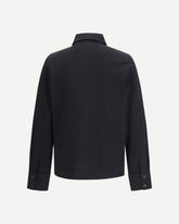 Polo in piquet di puro cotone con maniche lunghe - NERO | Base Blu