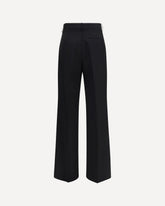 Tailored wool Pants - BLACK | Base Blu