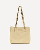 Borsa Laseine Small Shopping  - ORO | Base Blu