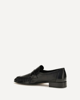 Soft suede Loafers - BLACK | Base Blu
