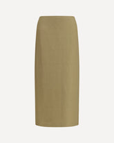 Veranda midi Skirt - BEIGE | Base Blu