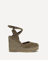 Espadrillas in camoscio con Precious Loop - BEIGE | Base Blu