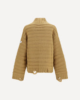 Wool turtleneck Sweater - BEIGE | Base Blu